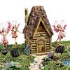 Design Toscano Woodland Fairy Garden House Statue HF330884